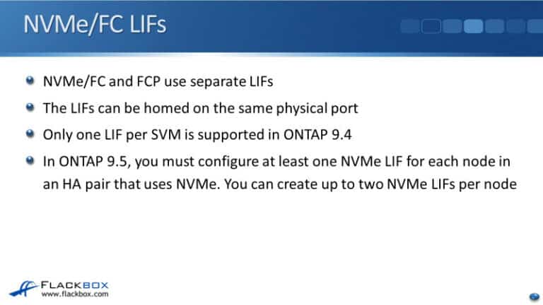 NetApp NVMe-oF Tutorial - FlackBox