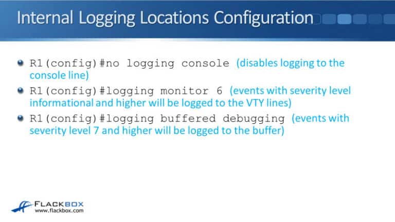 Cisco Syslog Tutorial - FlackBox