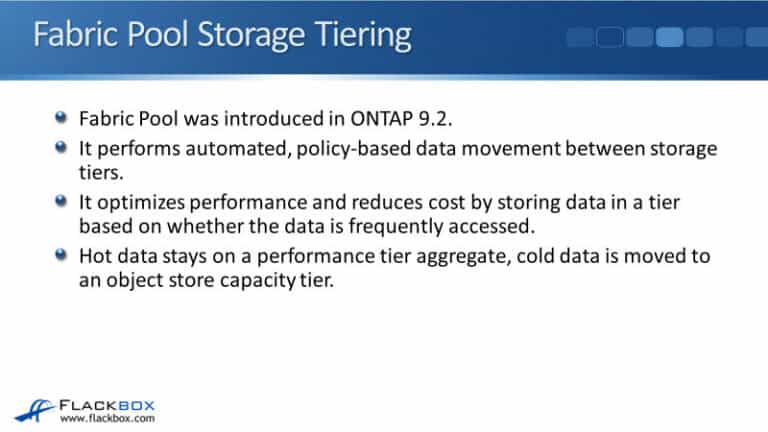 Netapp Fabric Pool Tutorial Flackbox