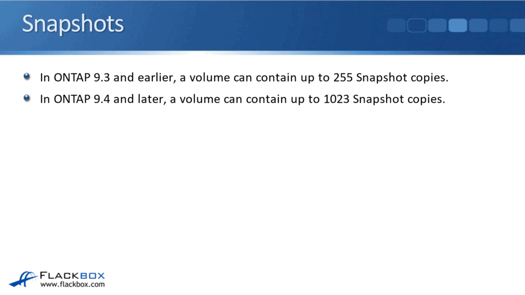 NetApp Snapshot Operation FlackBox