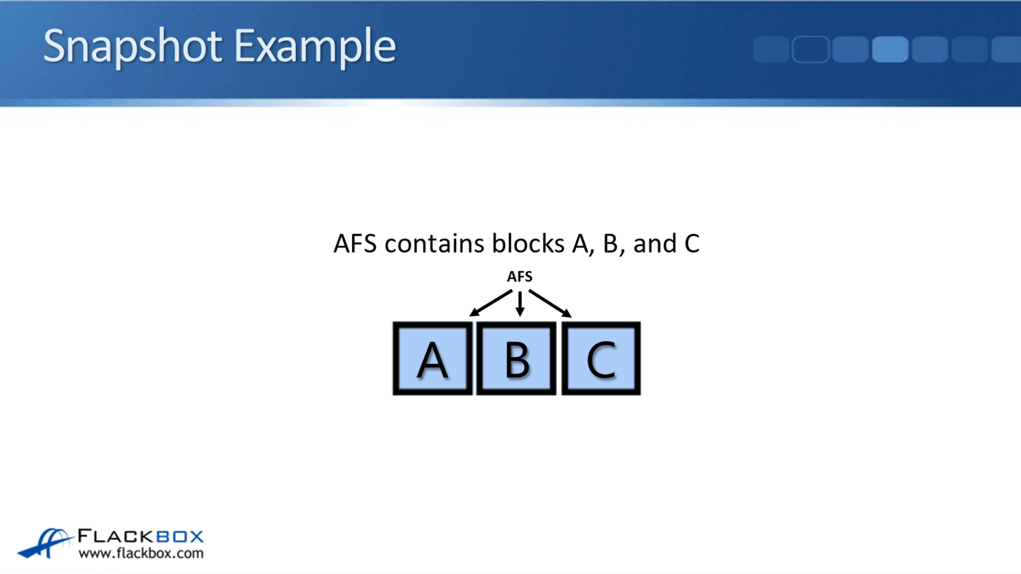 NetApp Snapshot Operation FlackBox