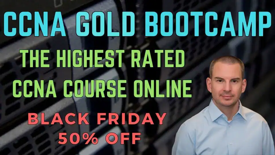 Cisco CCNA course Black Friday sale