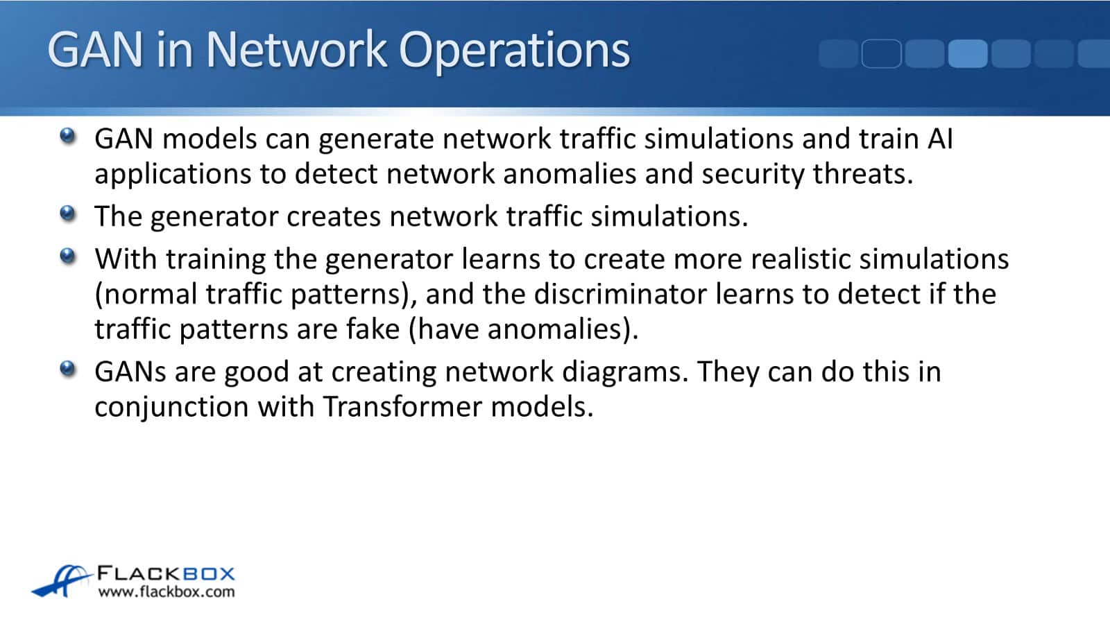GAN in Network Operations