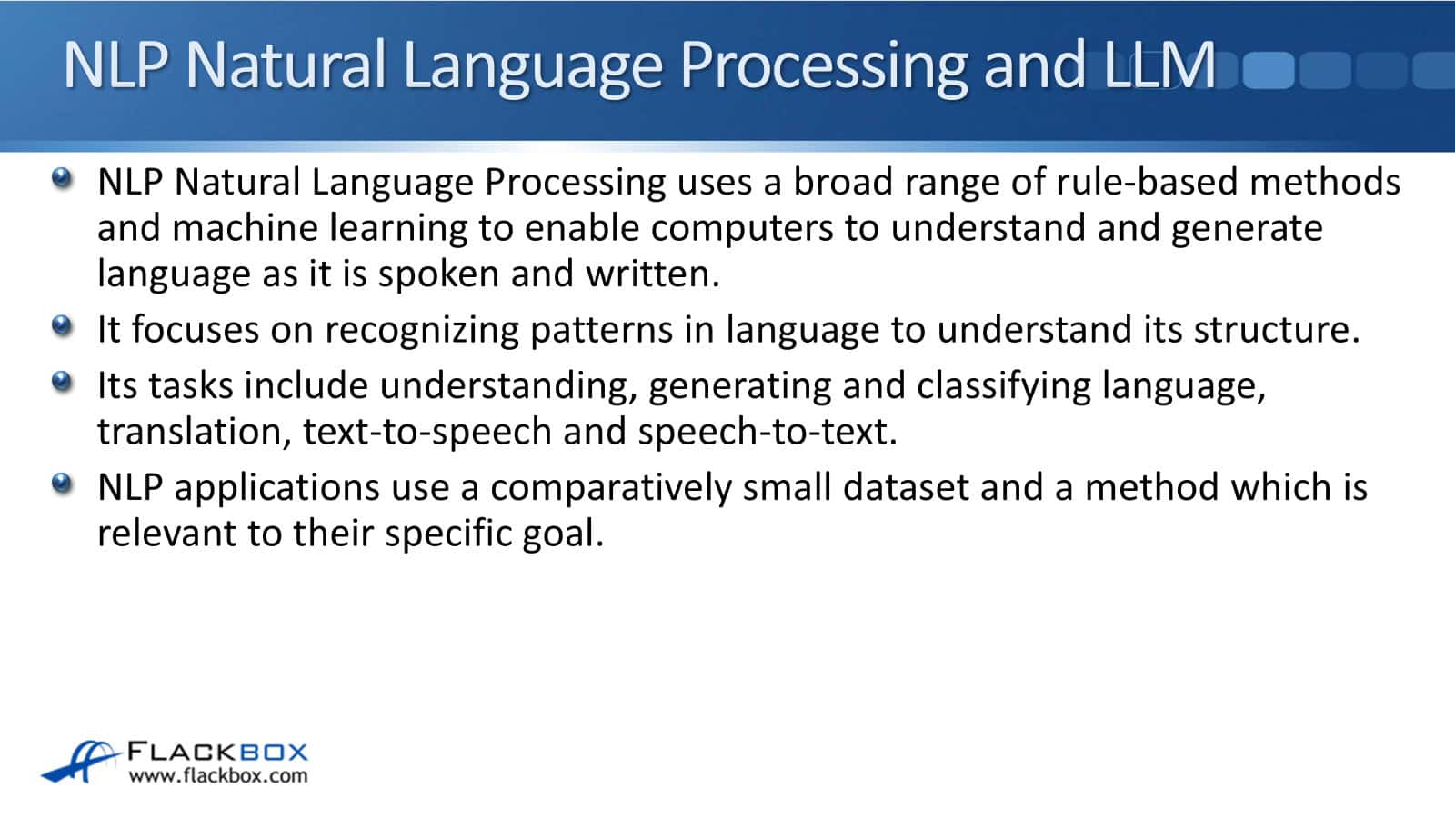 NLP Natural Language Processing and LLM