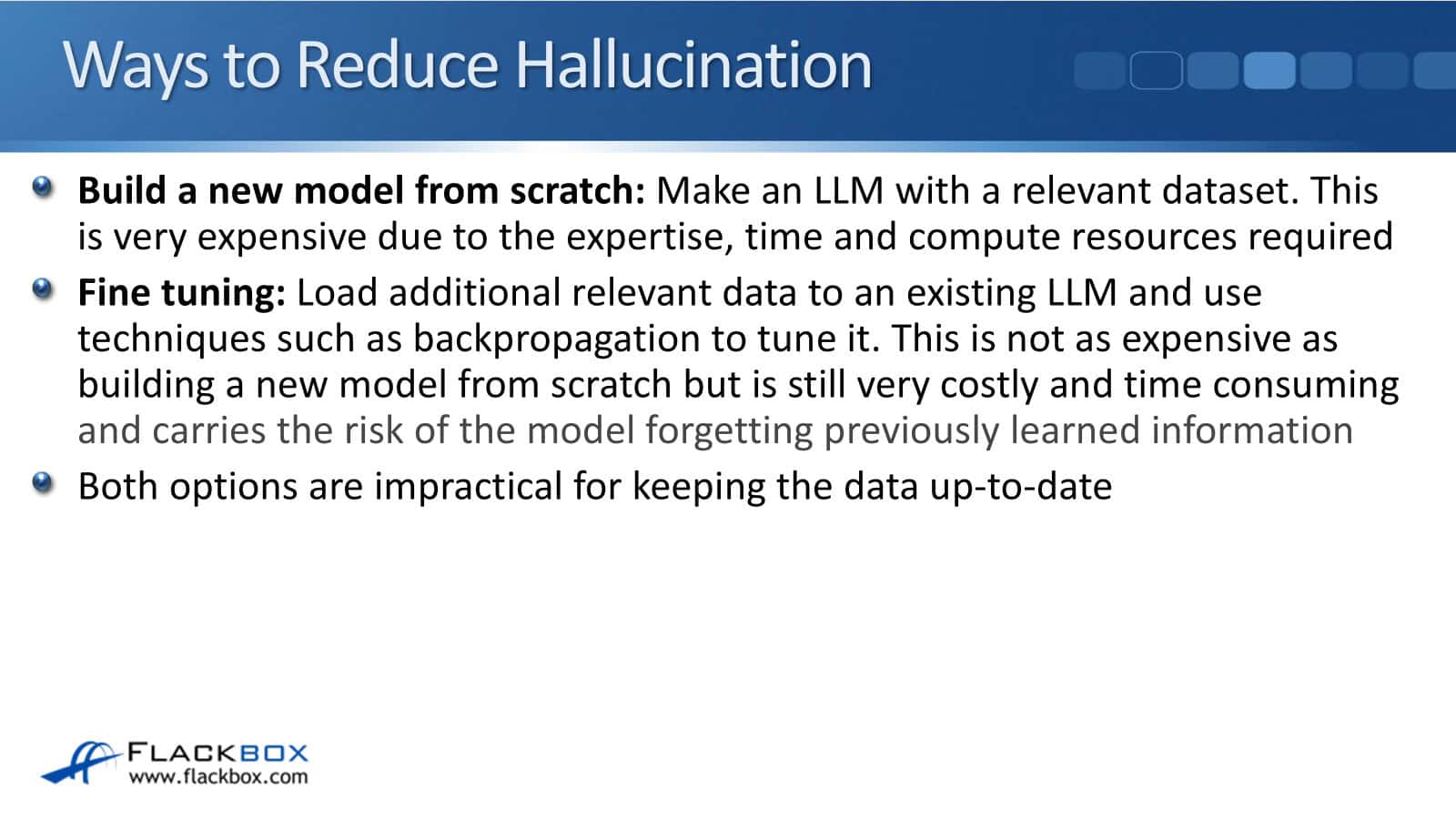 Reduce LLM Hallucination