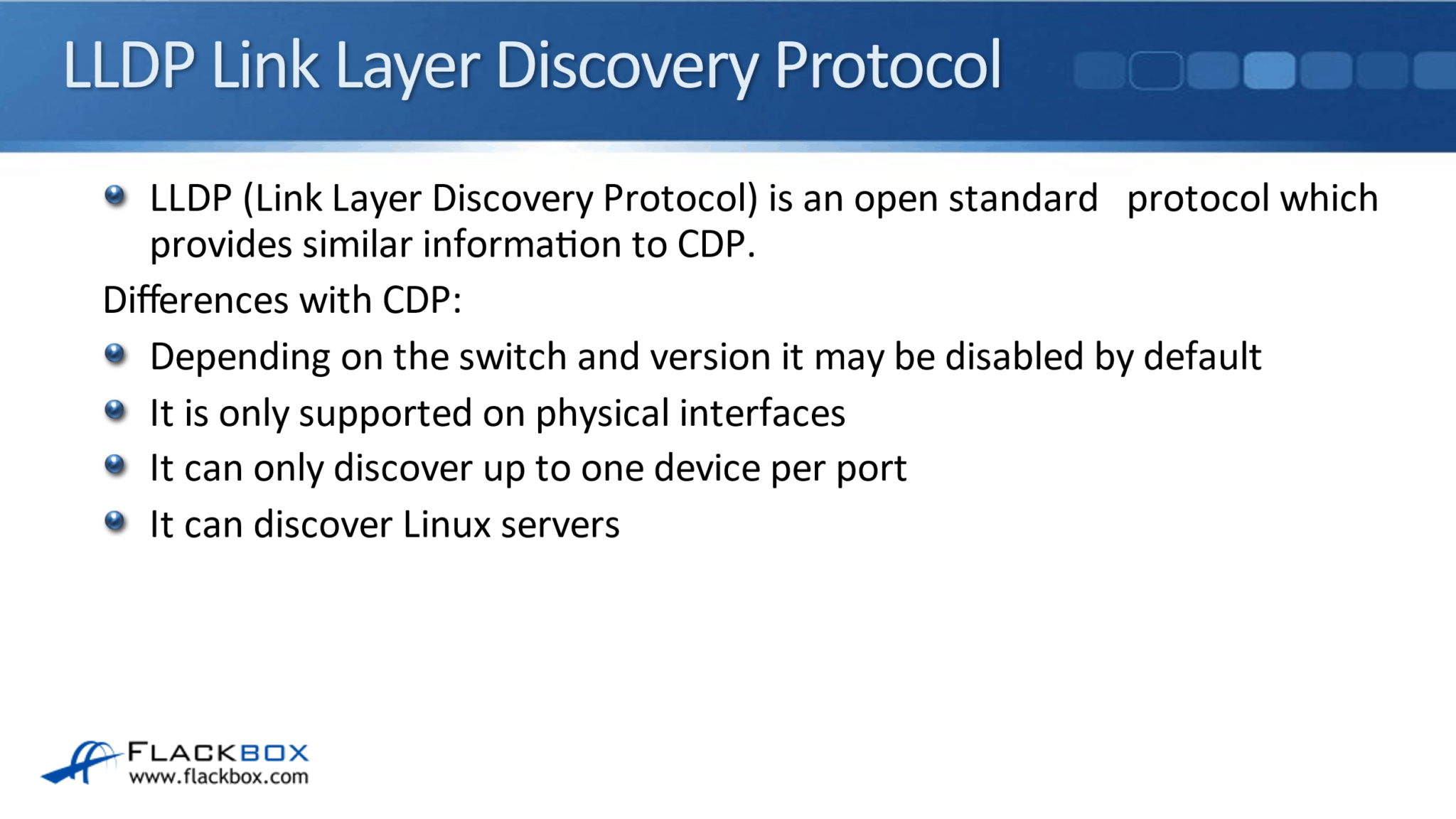 Cisco CDP and LLDP - FlackBox