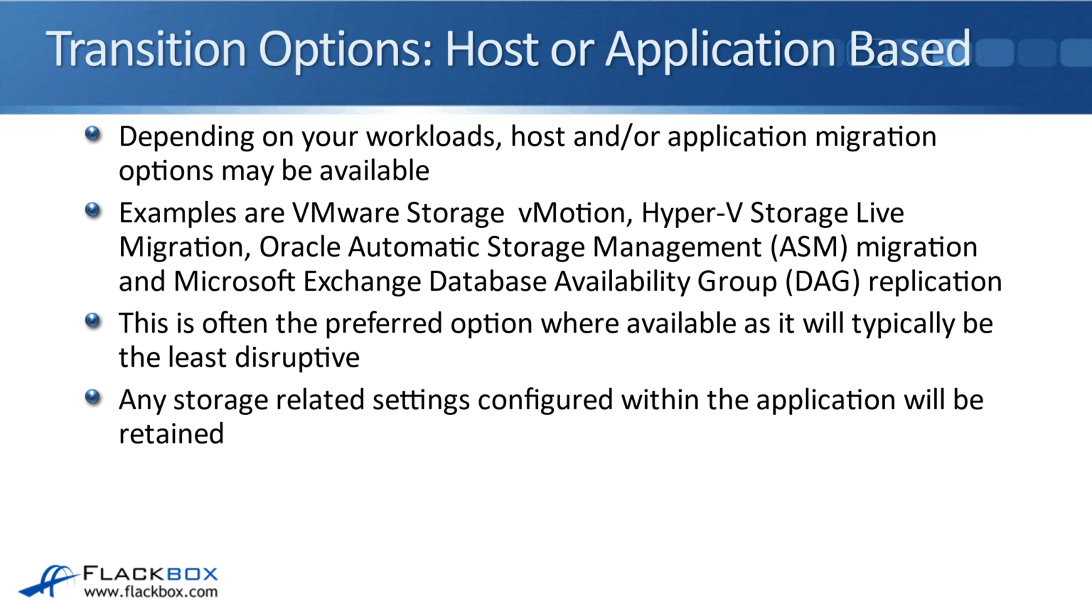 NetApp 7Mode Migration FlackBox